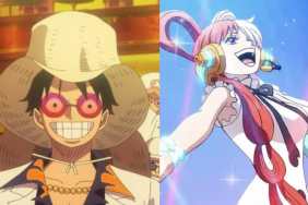 Stills from One Piece Film Gold & One Piece Film Red